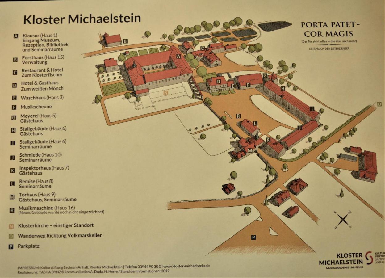 Hotel Gasthaus Weisser Moench Blankenburg  Dış mekan fotoğraf