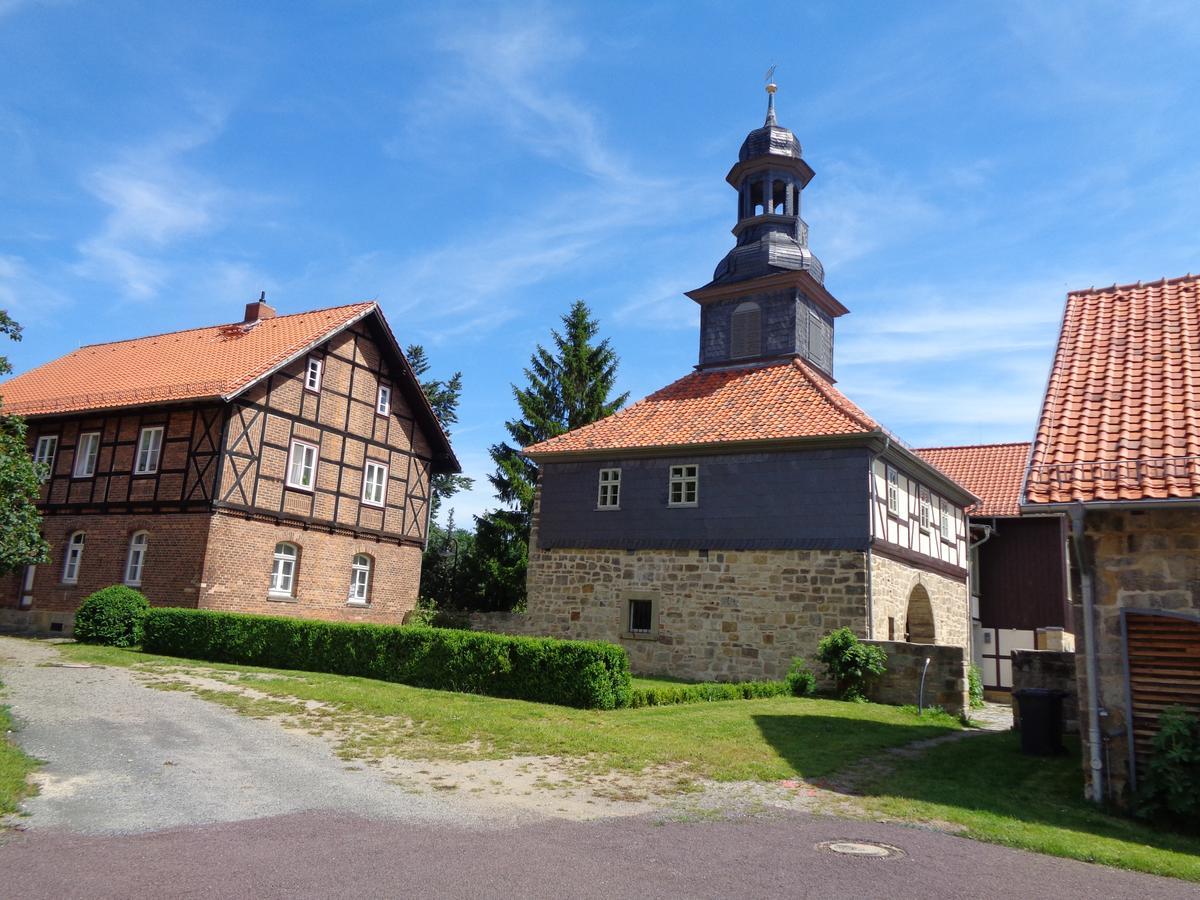 Hotel Gasthaus Weisser Moench Blankenburg  Dış mekan fotoğraf